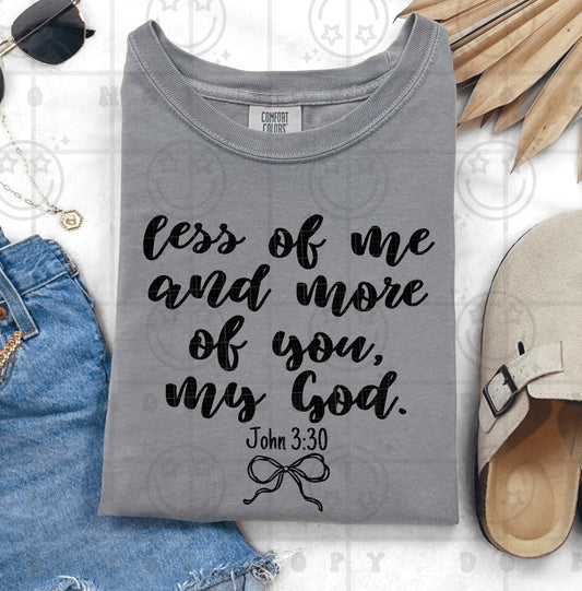 Less of You - John 3:30