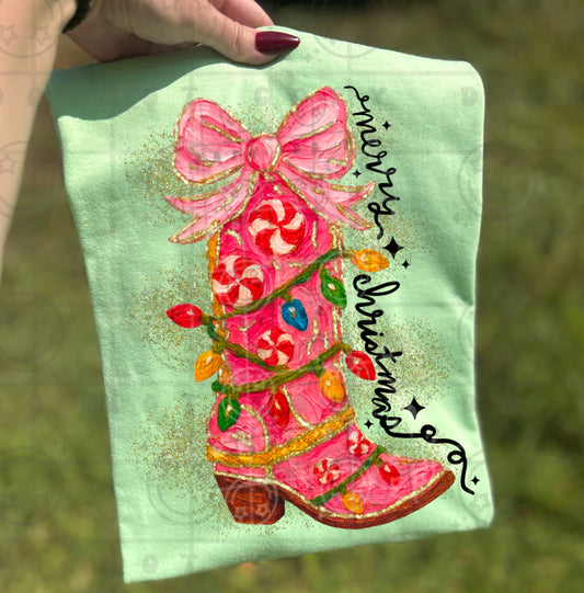 Christmas Boot Brushstrock
