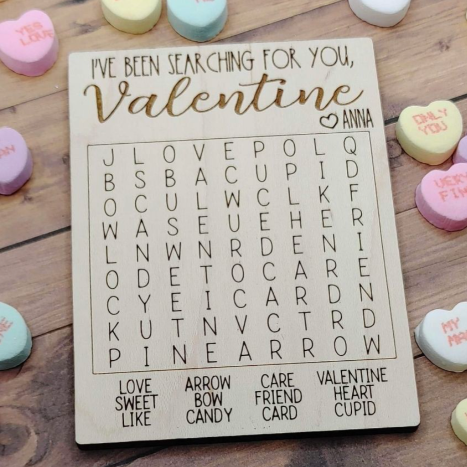 Crossword Valentines