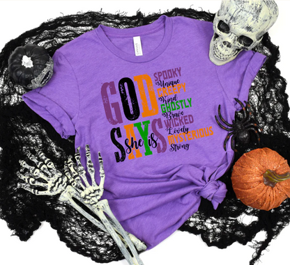 God Says She Is Spooky