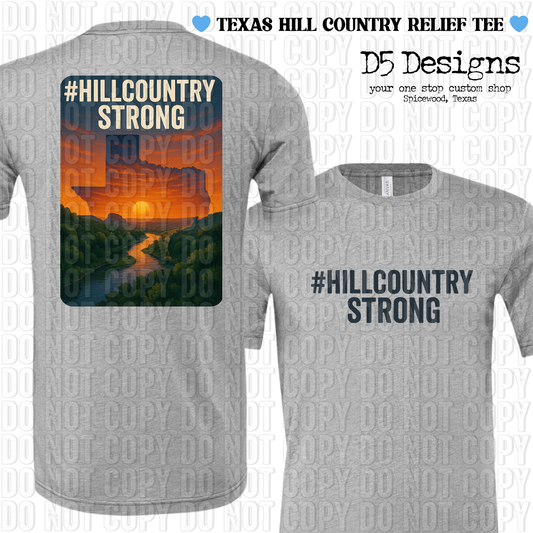 Texas Hill Country Relief Tee