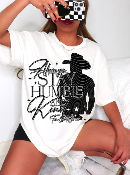 Always Stay Humble 3 (w/sleeve option)