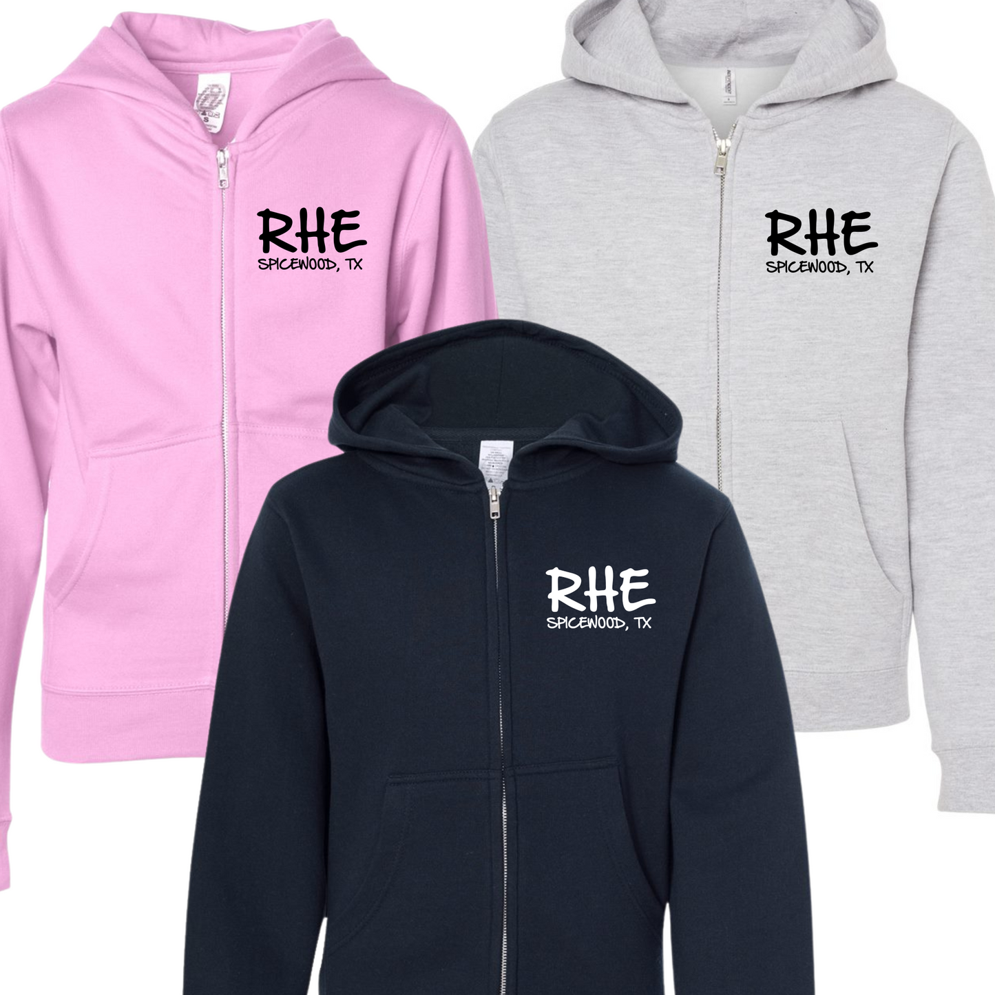 RHE Rattlers Zip Up Hoodie