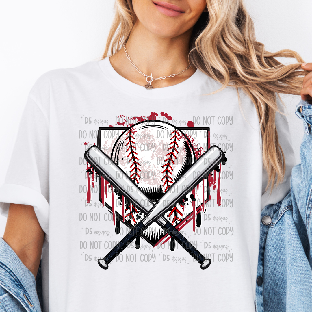 Baseball Grunge