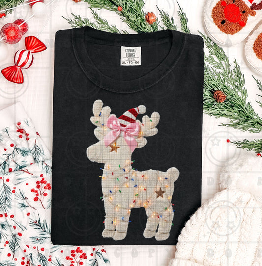 Christmas Reindeer with Lights