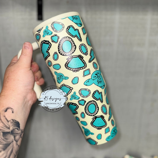 Western Stones 40oz Tumbler