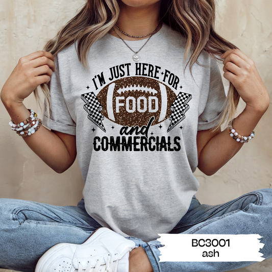 Just here for Food & Commercials
