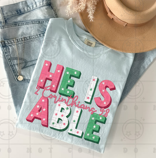 He is Able