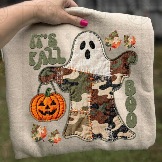 It's Fall Boo Camo Ghost