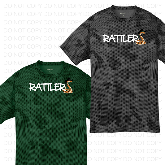 rattlerS Camo DriFit Tee