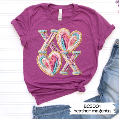 XOXO Faux Yarn