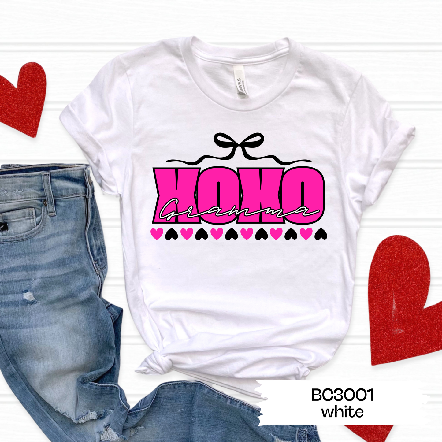 XOXO + Name (Multiple Options)