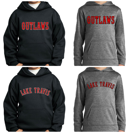 Lake Travis / Outlaws YOUTH Hoodie