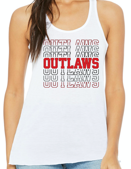 Outlaws Ladies Flowy Tank